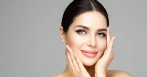 Smiling woman with clear, healthy skin, representing the results of Skin Resurfacing in Reno, NV